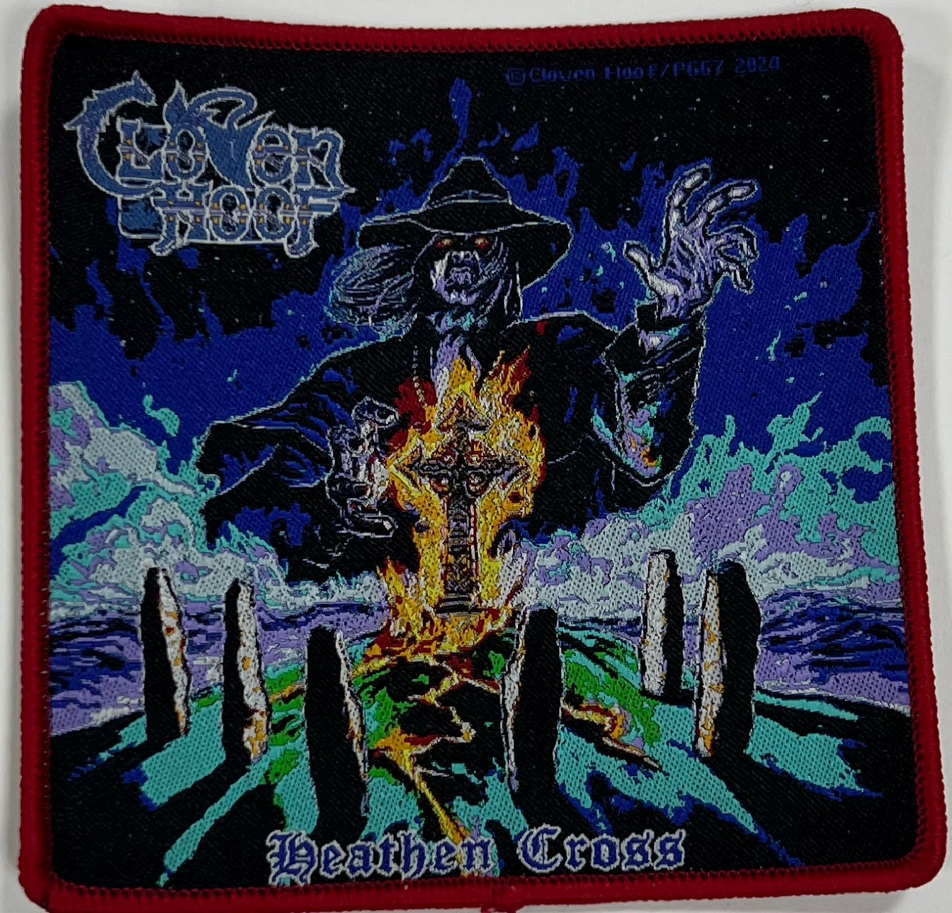 Heathen Cross Patch